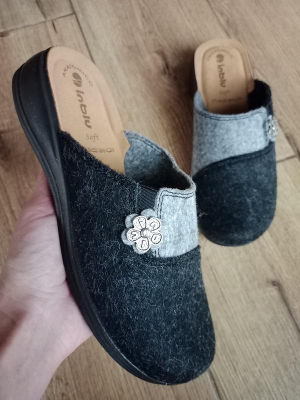 Теплые фетровые тапочки inblu. серия anatomico — цена 270 грн в ...