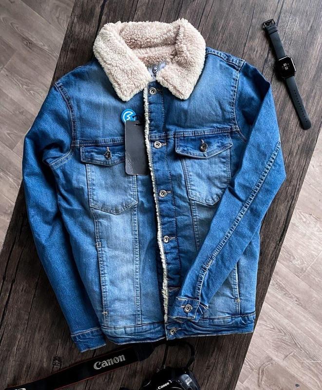 Джинсовка на меху / джинсовка куртка с мехом — цена 899 грн в каталоге ...