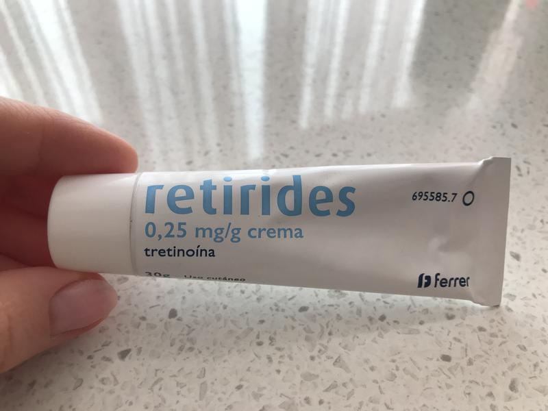 Retirides третиноин анти-акне крем 0.025% (0.25 мг/г) | 30г — цена 900 ...