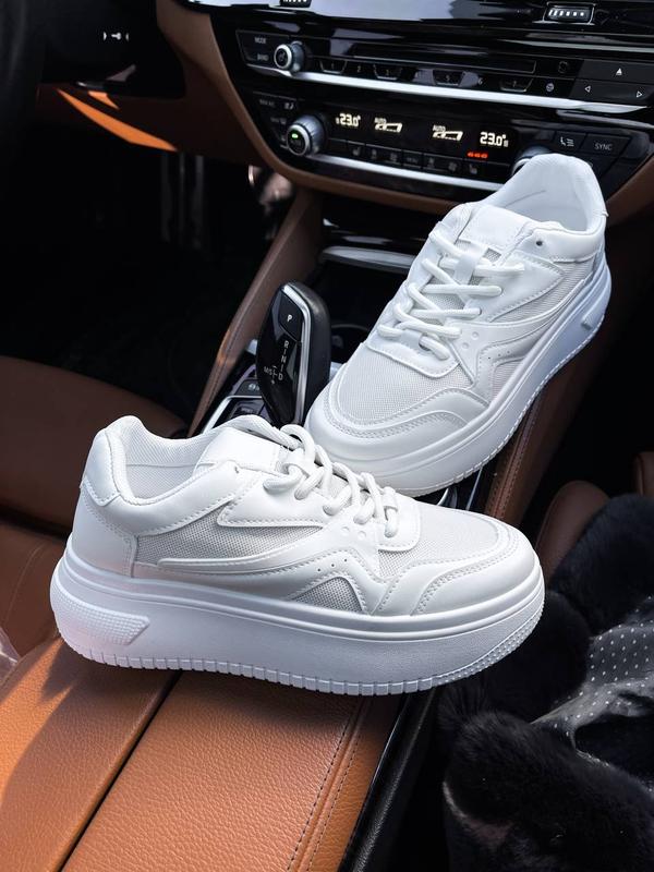 Красовки кроссовки женские белые із зі штучної шкіряні из искусственной ...