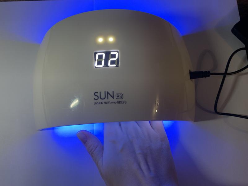 Уф led лампа светодиодная, сенсорная sun 9s 24 вт с usb кабелем — цена ...