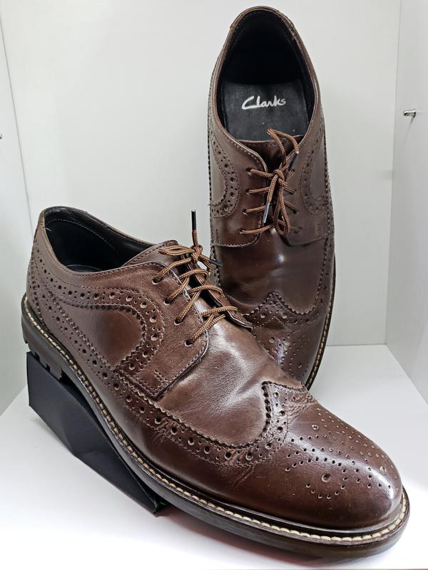 Туфли clarks броги оксфорды дерби кожаные мужские инспекторы uk9|43  original — цена 1900 грн в каталоге Туфли ✓ Купить мужские вещи по  доступной цене на Шафе | Украина #113492947