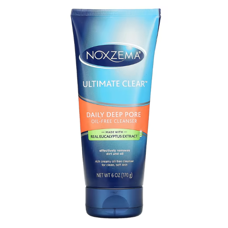 Noxzema ultimate clear daily deep pore oil free cleanser 6 oz 170 g 325 113504313