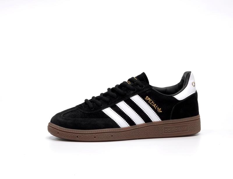 Кроссовки мужские, женские adidas spezial черно-белые, адидас спезиал ...