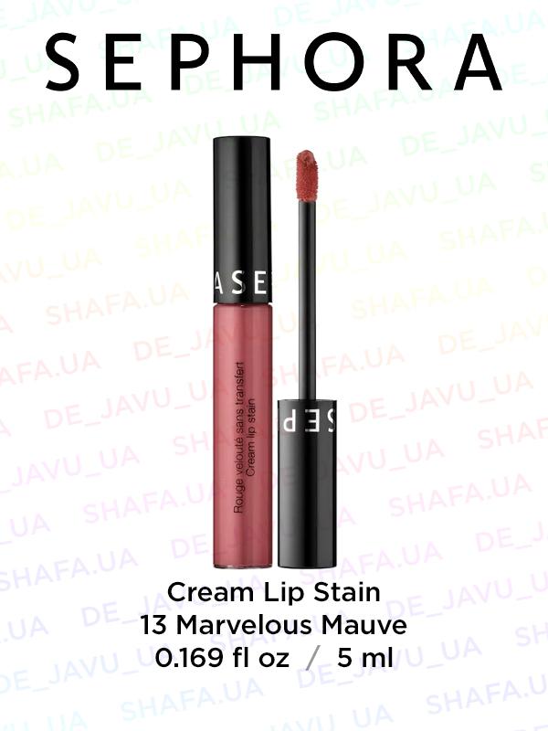 Полноразмерная жидкая матовая помада sephora cream lip stain liquid
