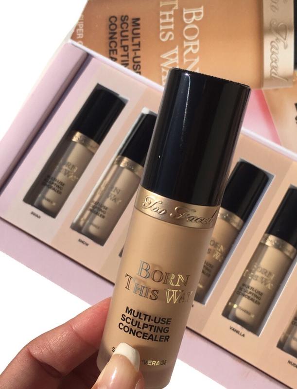 Жидкий консилер too faced born this way super coverage multi-use ...
