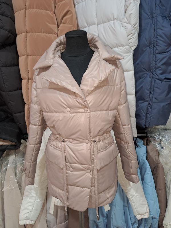 Удлиненная демисезонная куртка — цена 1500 грн в каталоге Куртки Купить ...