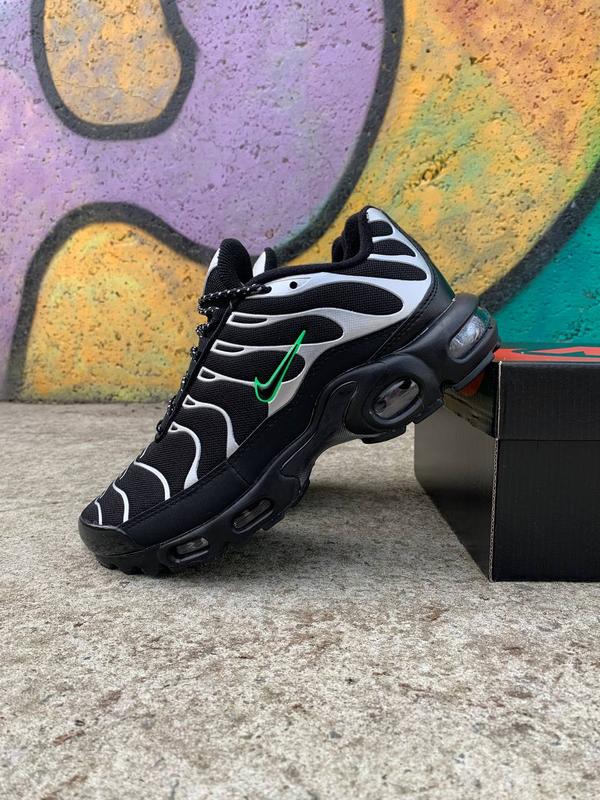 Кроссовки мужские nike air max tn plus, найк аир макс плюс тн черные с ...