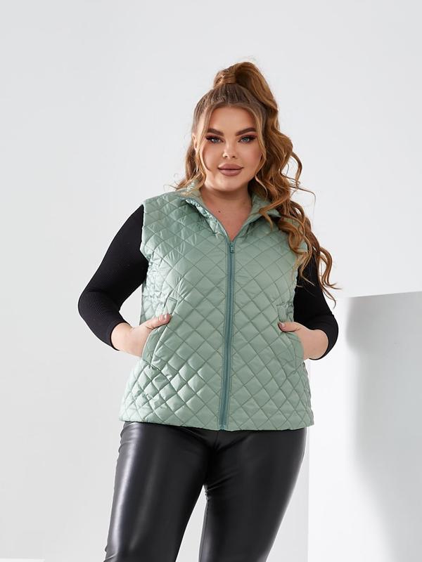 Стильный жилет на молнии — цена 850 грн в каталоге Жилетки Купить ...