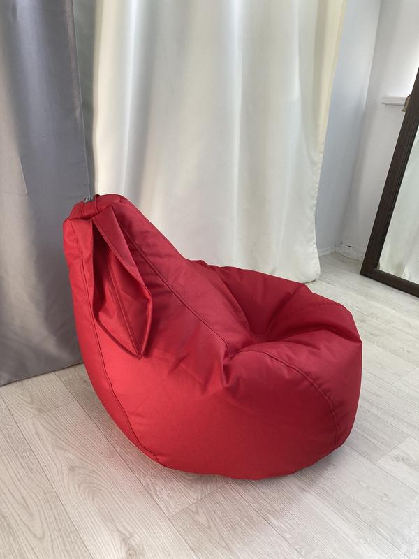 Бескаркасное мягкое кресло мешок зайка s 90*60 для детей — цена 1275 ...