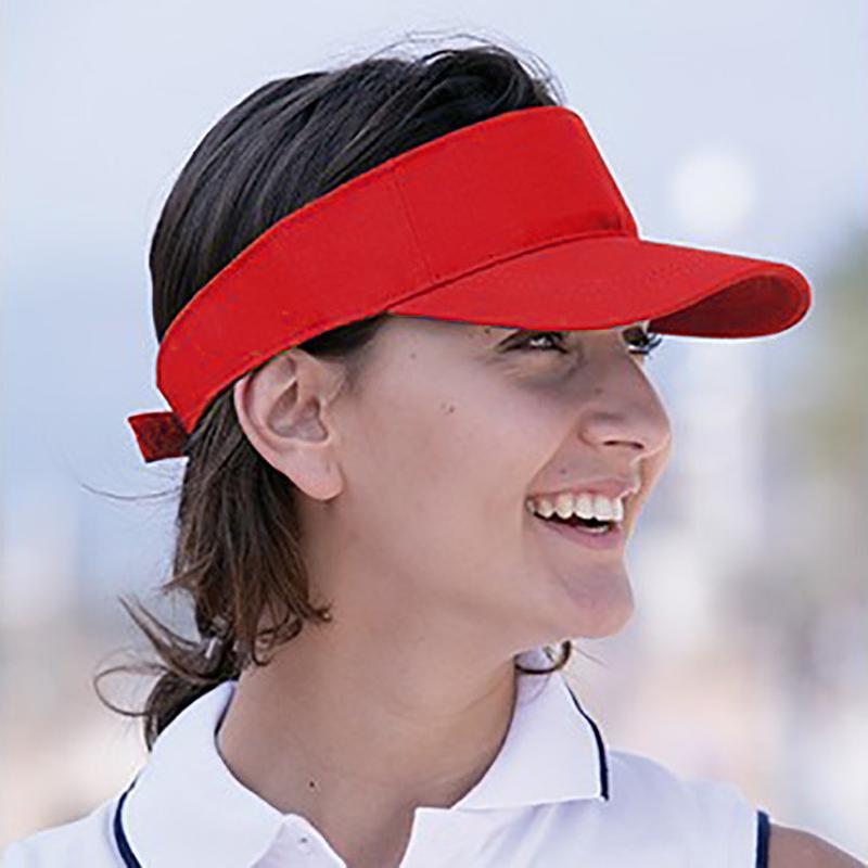 Красный козырек от солнца — цена 335 грн в каталоге Бейсболки и кепки ...