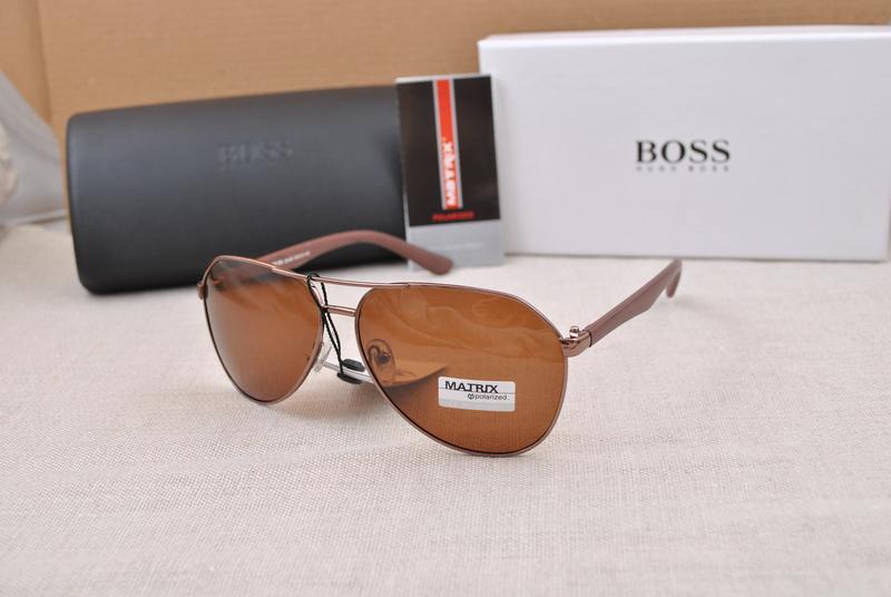 Фирменные солнцезащитные мужские очки matrix polarized mt8194 капля ...