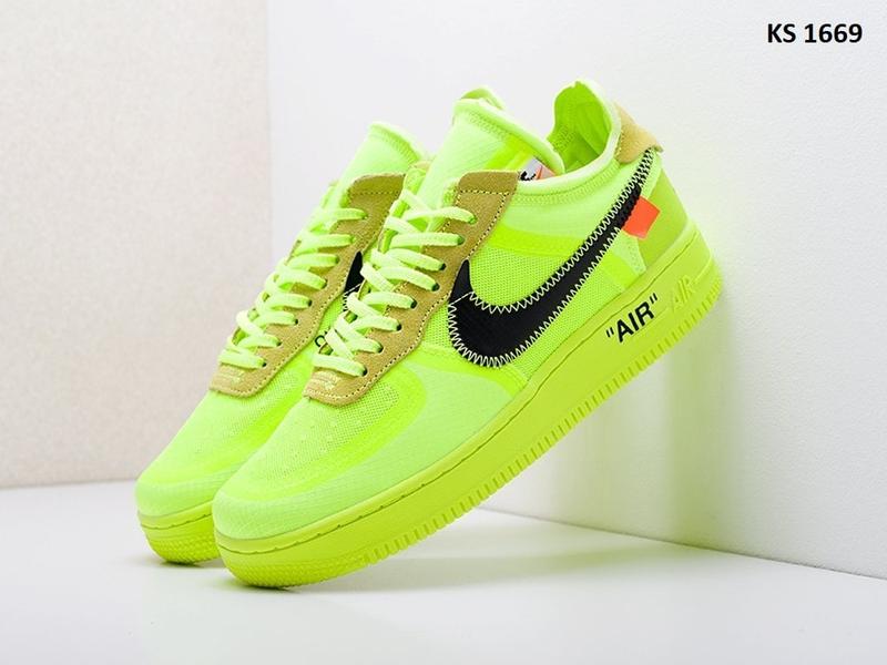 Nike x off white air sales force one
