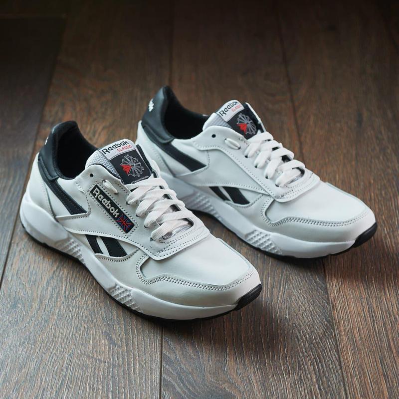 Кроссовки мужские натуральна кожа белые reebok — цена 1850 грн в ...