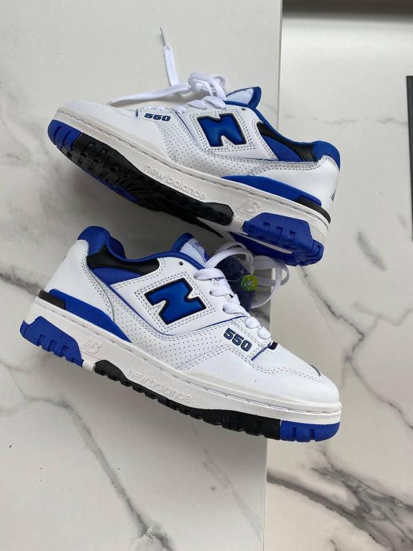 Женские кроссовки new balance 550 blue / smb — цена 2380 грн в каталоге ...