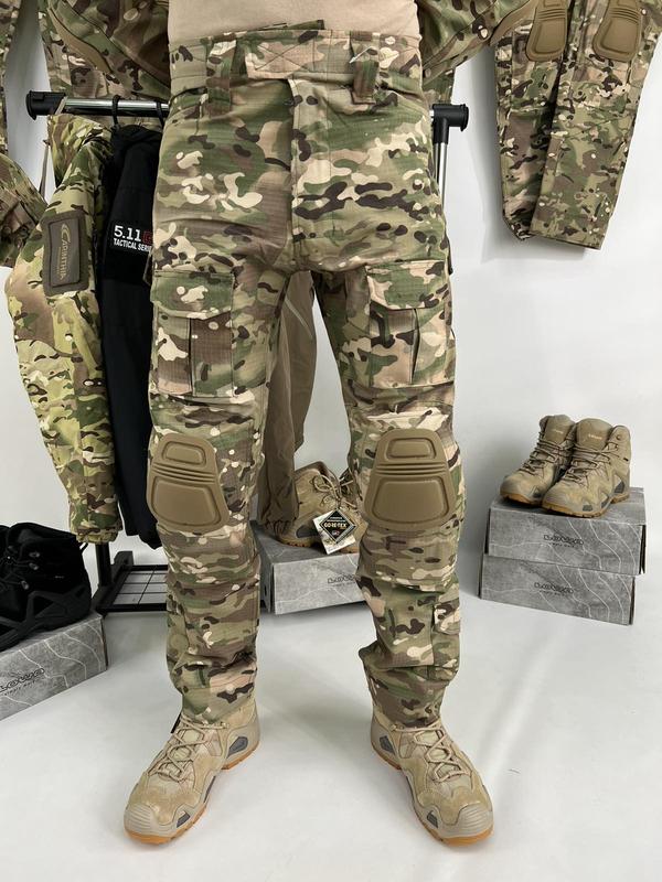 Тактические брюки штаны g 3 multicam со встроенными наколенниками ...