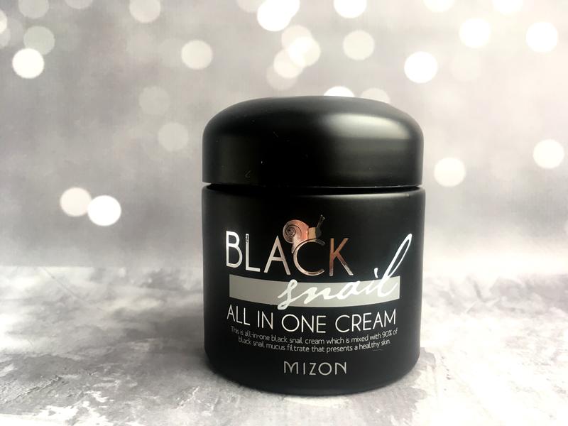 mizon black snail cream