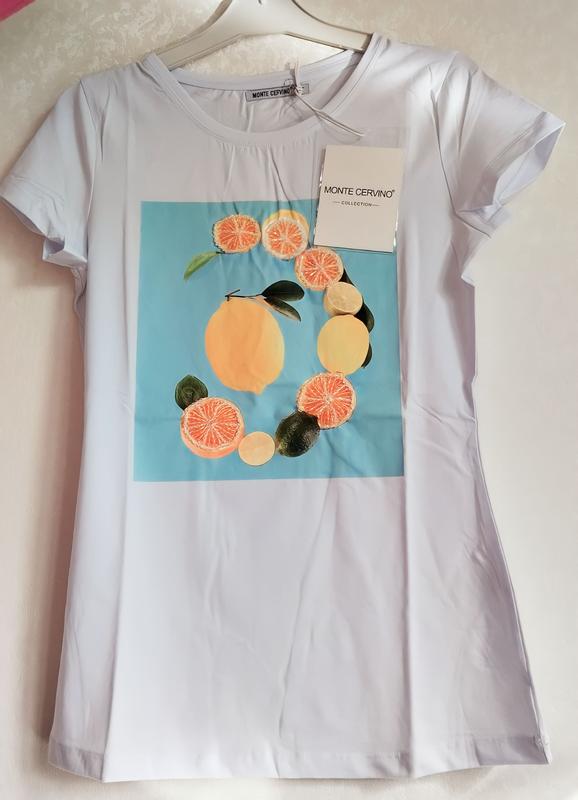 Італійська футболка monte cervino 🍊🍋 — ціна 380 грн у каталозі Футболки ...