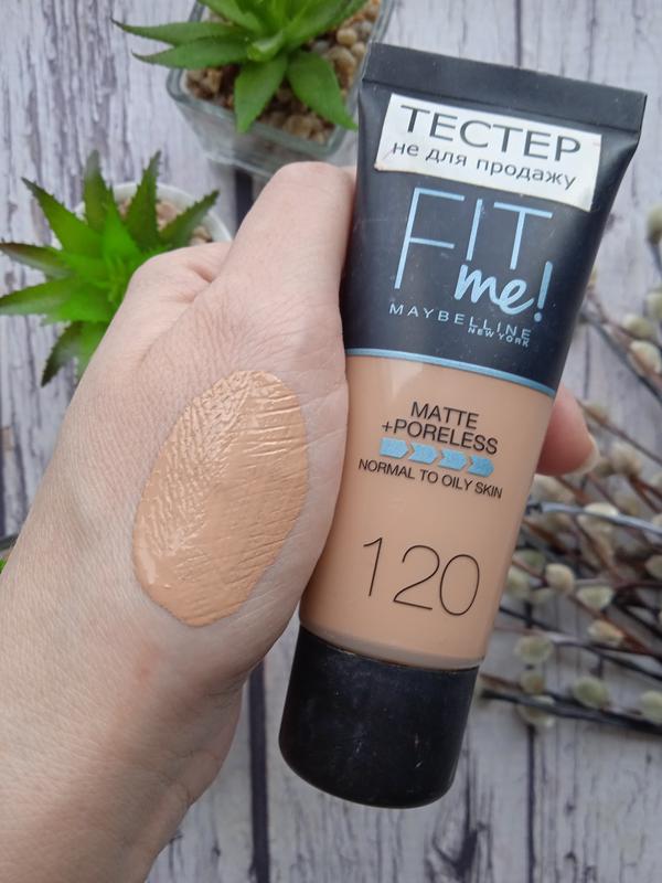 Тональный крем maybelline new york fit me matte poreless foundation тон ...