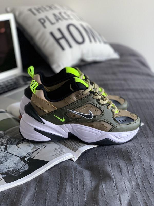 nike m2k tekno medium olive