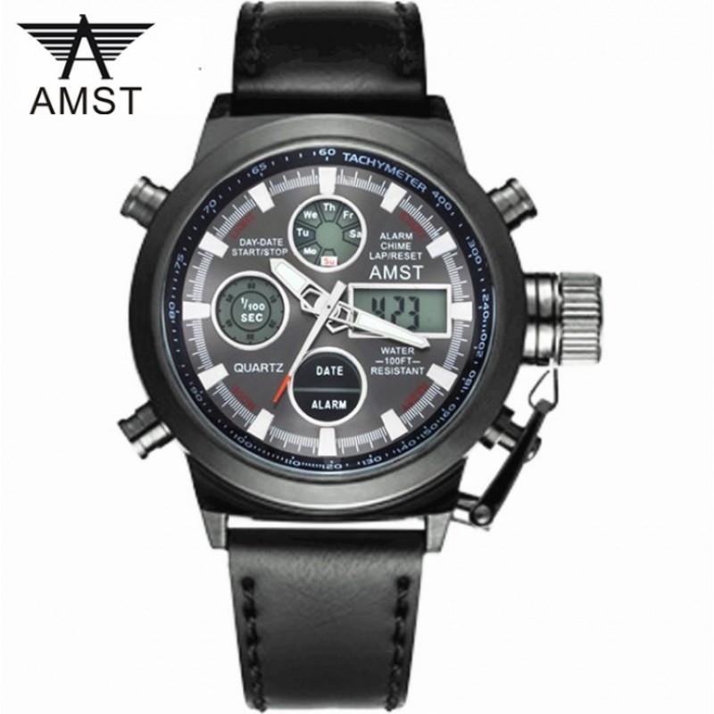 Армійські наручний годинник amst black : am 3003 — ціна 550 грн у ...