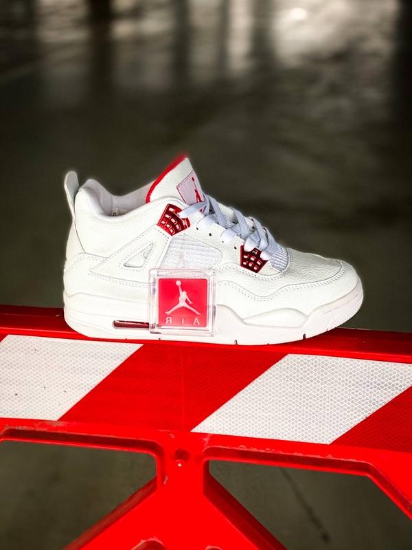 red metallic jordan 4 price