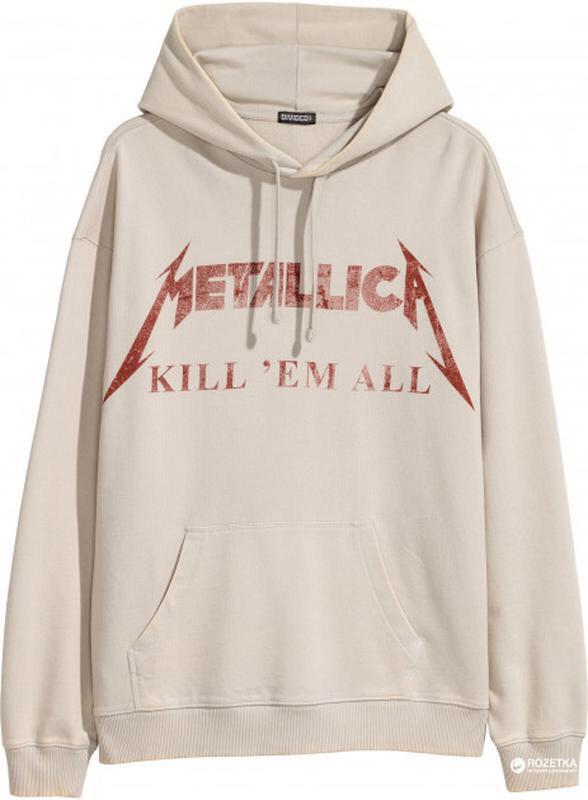 h&m metallica hoodie