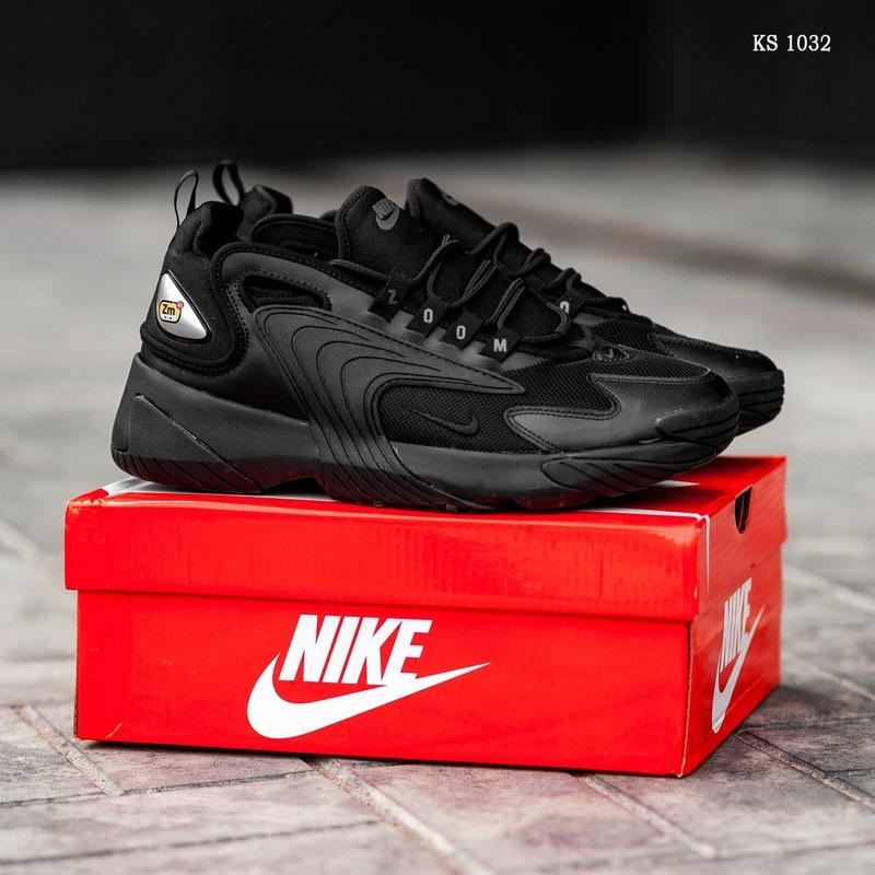 nike zoom 2k triple black