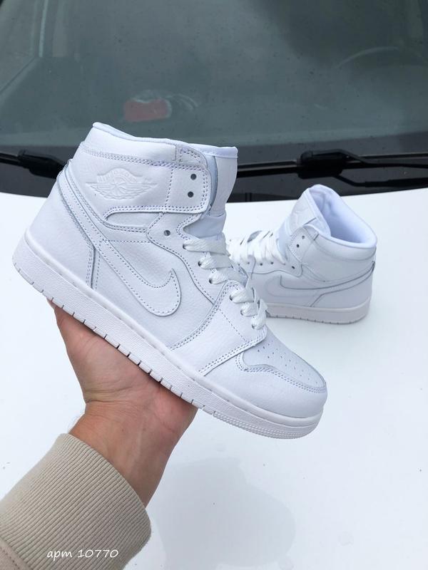 Кроссовки женские nike air jordan белые / кросівки жіночі найк аир ...