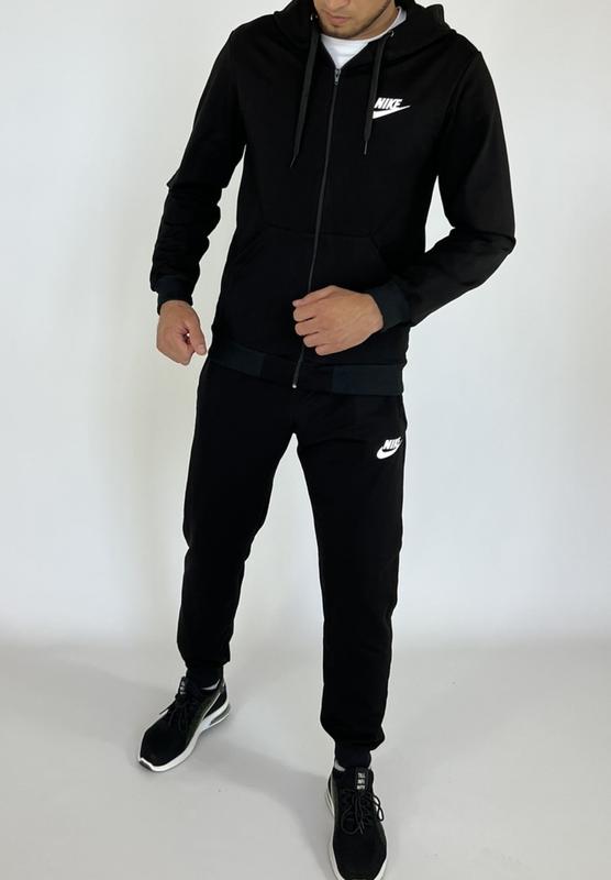 Мужские спортивные костюмы nike чёрного цвета — цена 1383 грн в ...