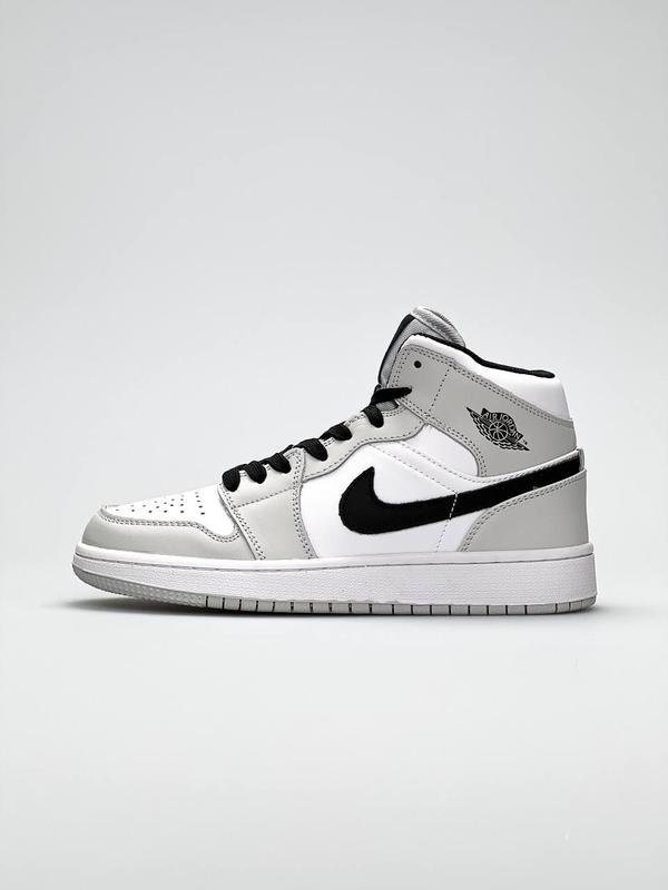 air jordan 1 high grey and black