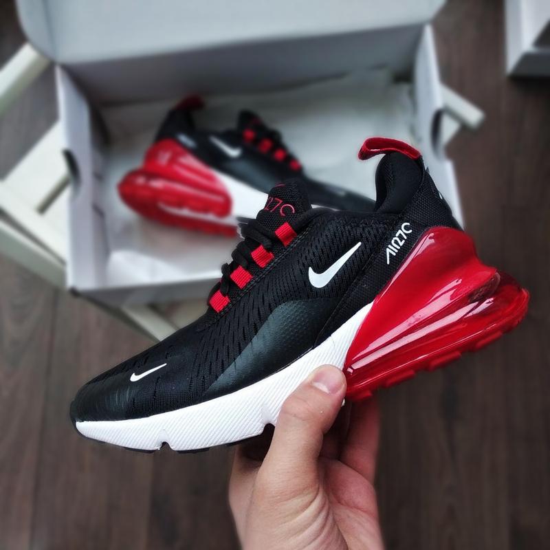 Zhenskie Krossovki Nike Air Max 270 Black Red Nike Cena 1438 Grn Kupit Po Dostupnoj Cene Ukraina Shafa