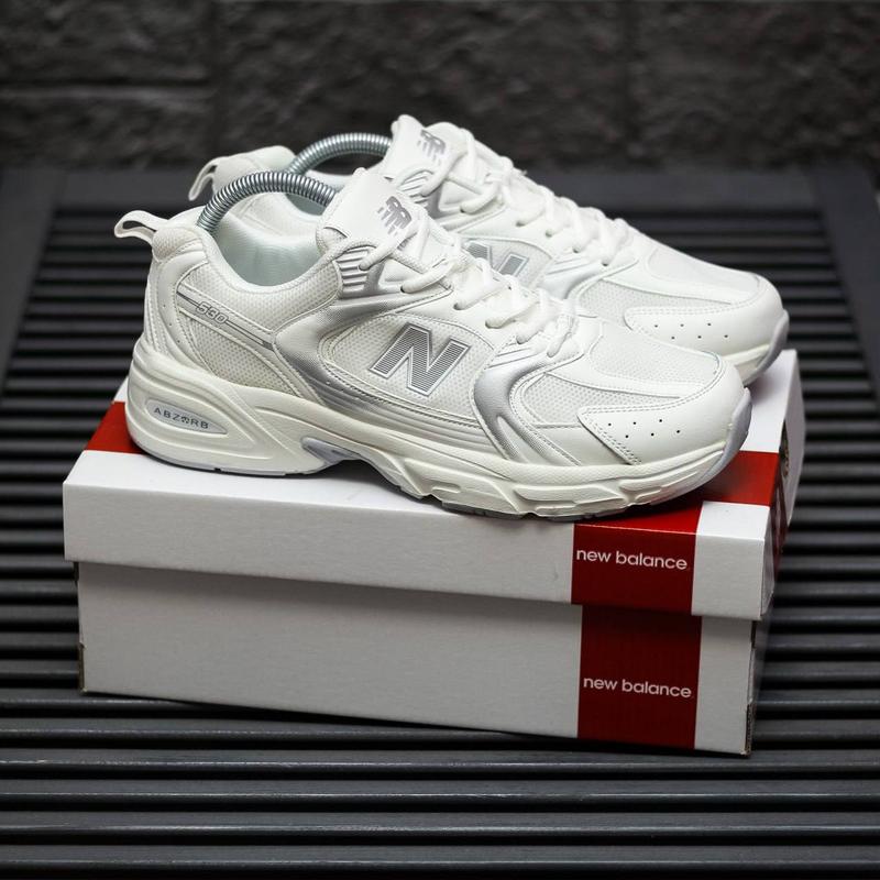 Кроссовки мужские new balance 530 white белые, нью беленс, ню баланс ...