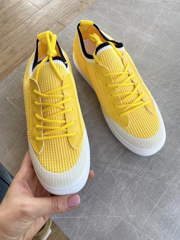 Крутые желтые кеды/наложка 120 — цена 459 грн в каталоге Кроссовки ...