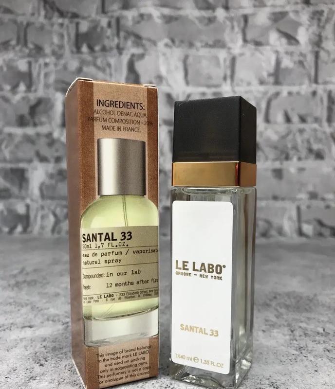 Парфюм жіночий/унісекс парфюм le labo santal 33 (ле лабо сантал 33) 40 ...