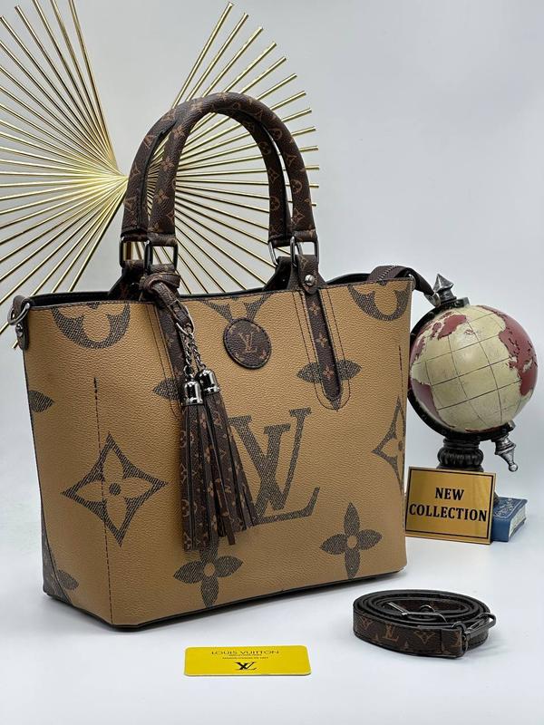 Сумка в стилі louis vuitton, двостороння сумка в стилі луї вітон, сумка ...