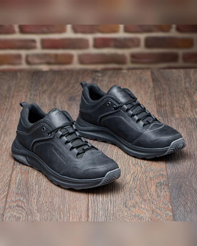 Мужские кожаные кроссовки merrell , чорні, мужские кожаные чёрные ...