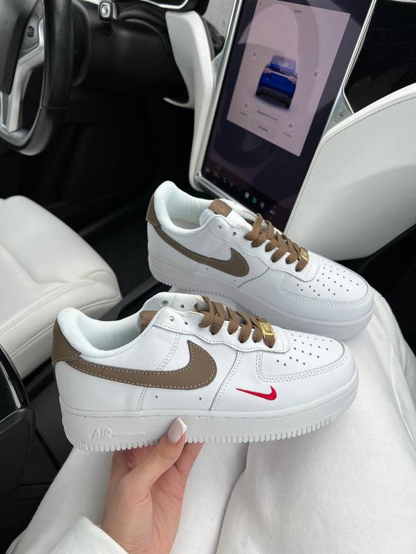 Кроссовки nike air force mocco белые женские кеды — цена 2200 грн в ...