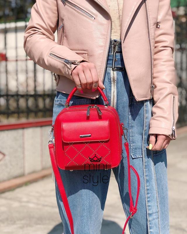 Сумка на длинной ручке cross-body сумочка трендовая и стильная ...