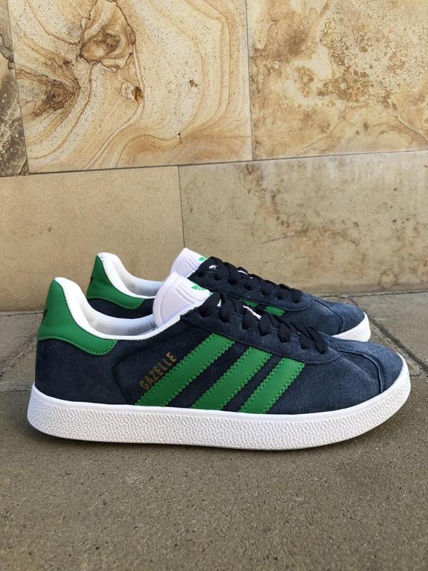 Adidas gazelle blue green online