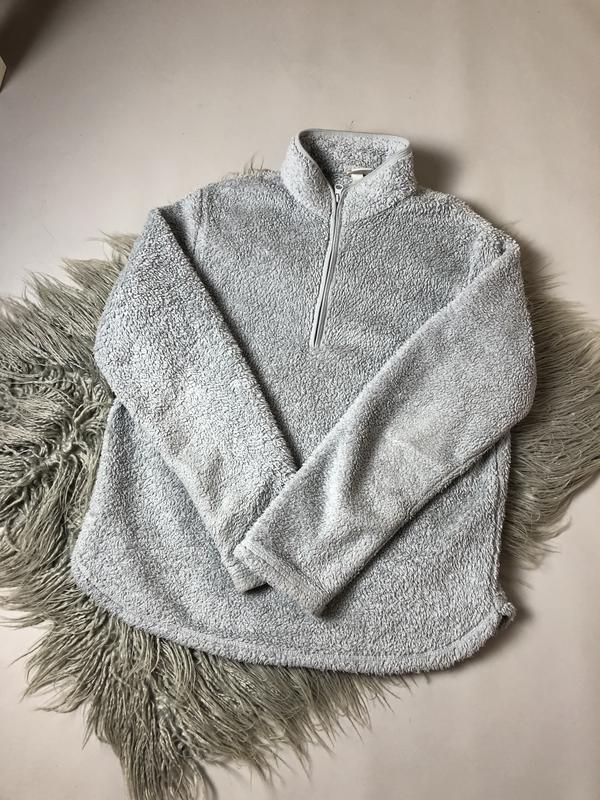 Плюшевая мягкая кофта теди шерпа плюшева м’яка кофта hm h&m — цена 280 ...