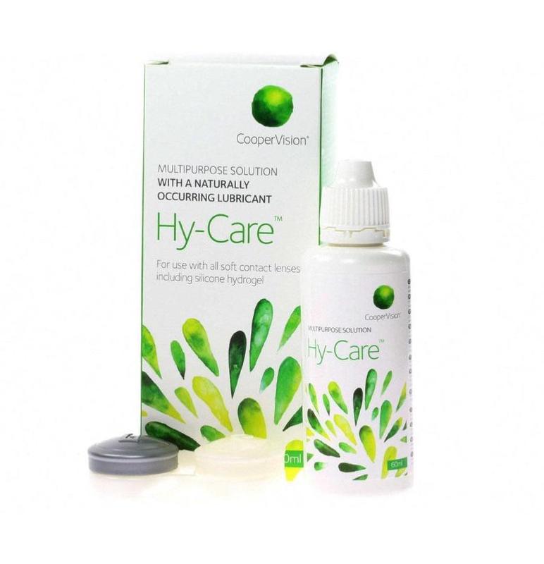 Раствор для линз hy-care 60 мл , хай кеа, жидкость, вода для линз , с ...