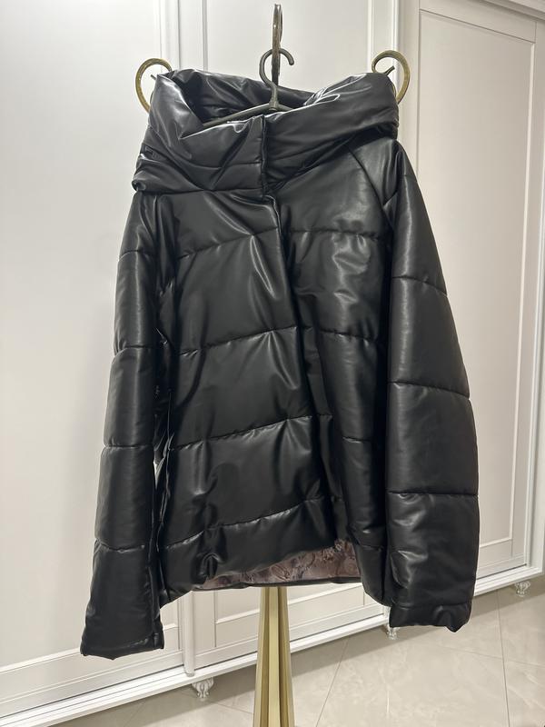 Куртка из эко кожи — ціна 950 грн у каталозі Куртки ✓ Купити жіночі речі за  доступною ціною на Шафі | Україна #115136121