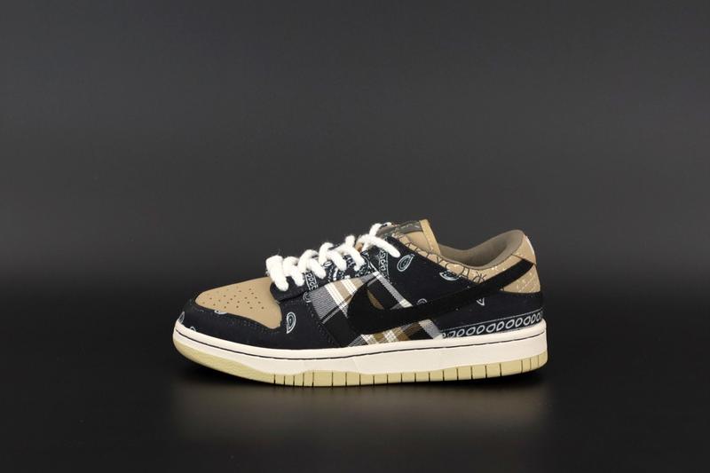 Мужские кроссовки nike sb dunk low travis scott (найк данк тревис скотт ...