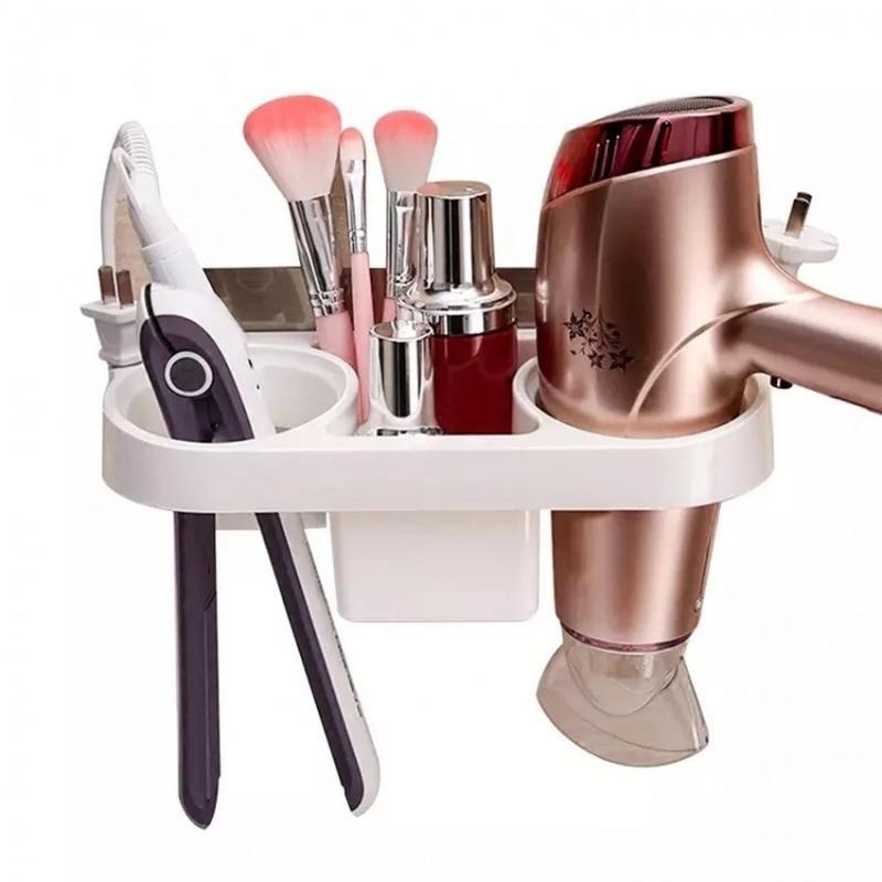 Тримач для фена у ванну кімнату, sl, пластиковий тримач для фена та ...