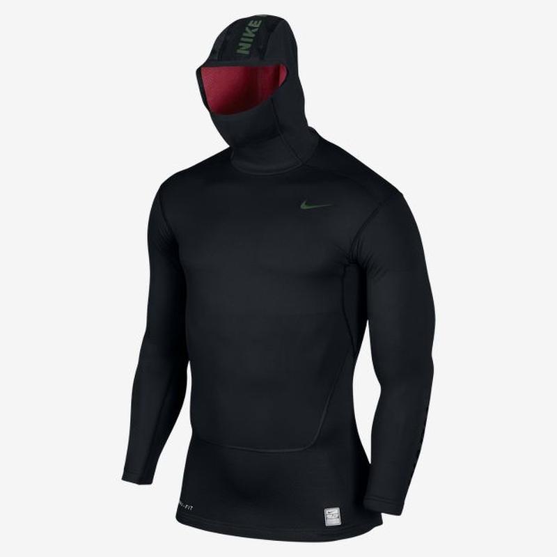 nike pro combat hyperwarm max shield hood