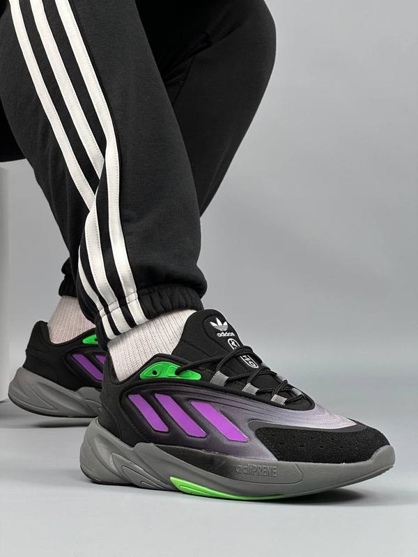 Adidas ozelia original black purple адидас озелия мужские кроссы — цена ...