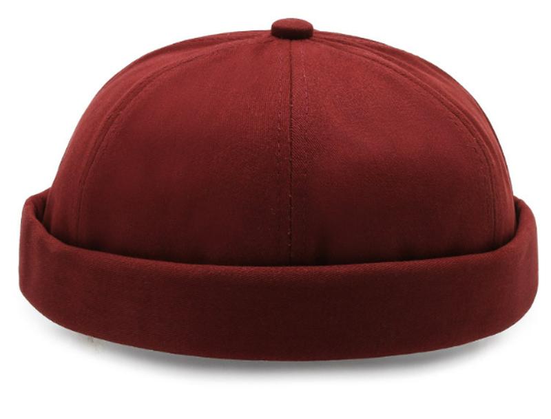 Кепка докер/бейсболка без козырька/docker cap. бордовый — цена 298 грн ...