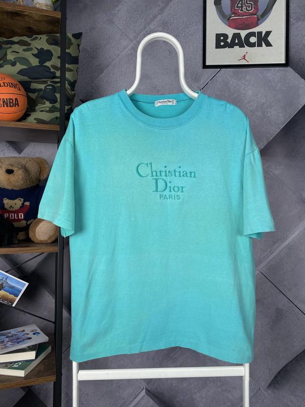 Винтажная футболка christian dior paris vintage — цена 500 грн в ...