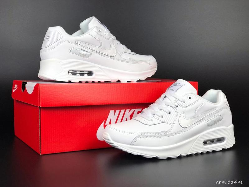 Р.38 кроссовки nike air max 90 белые — цена 1750 грн в каталоге ...